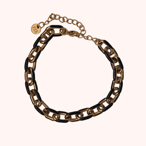 Chain black armband