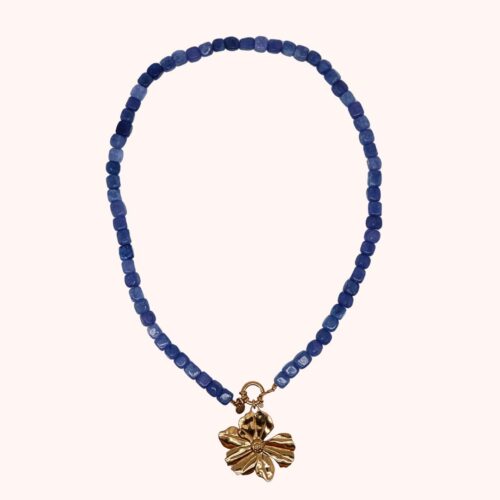 Big bloom blue ketting
