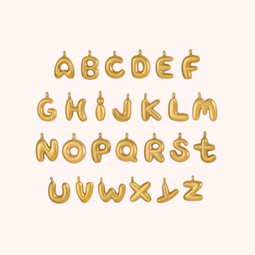 Initial ketting - mix and match