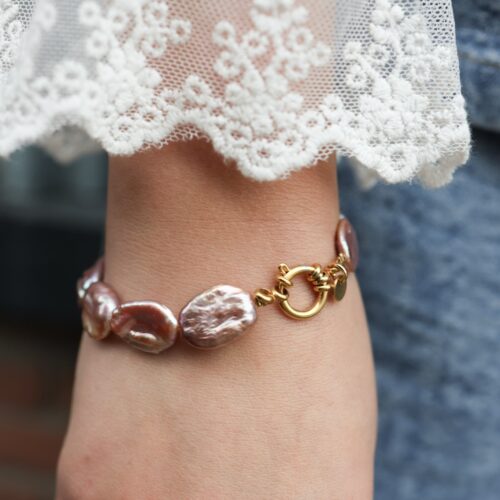 Candy pearl armband